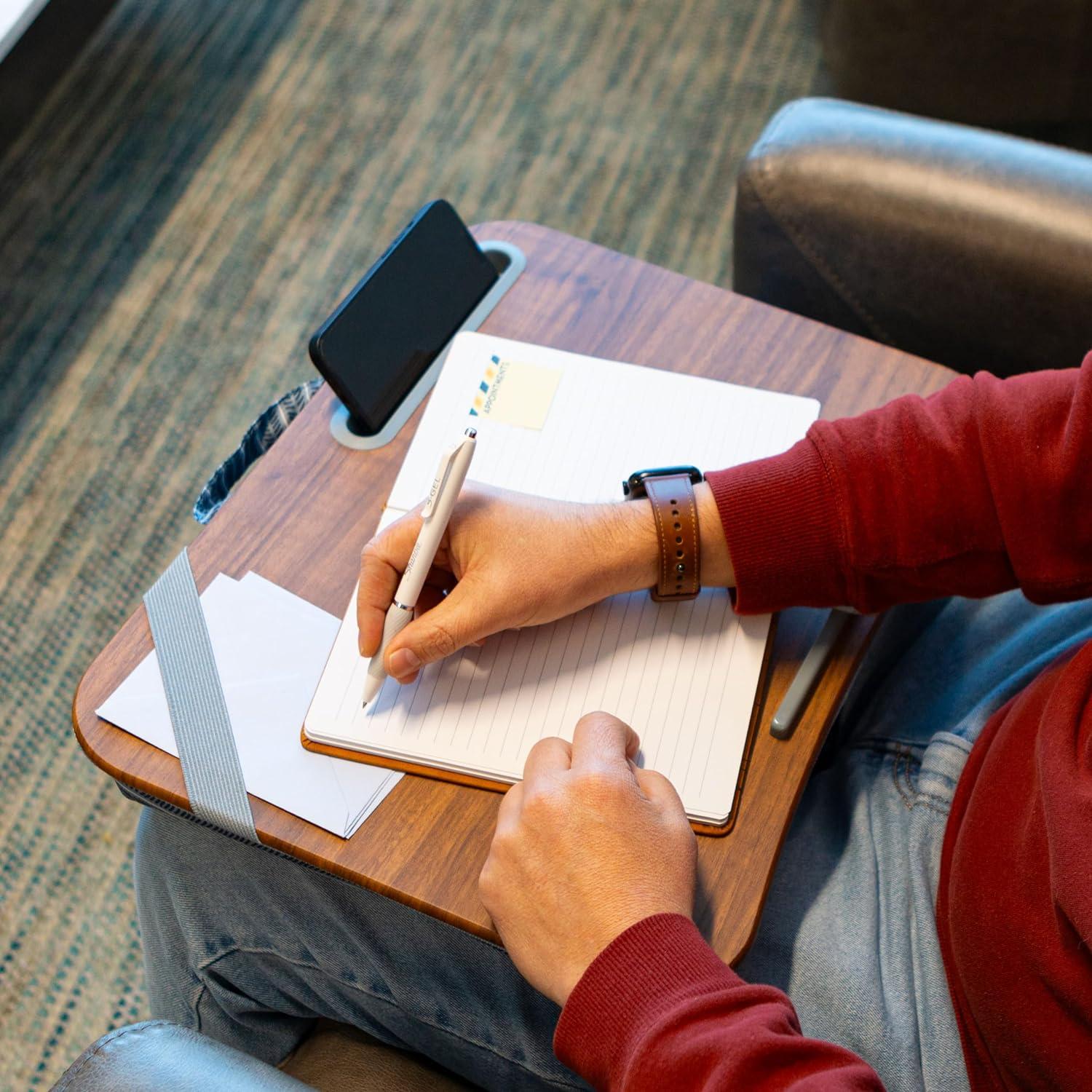 imageLAPGEAR Designer Lap Desk with Phone Holder and Device Ledge  Buffalo Check  Fits up to 156 Inch Laptops  Style No 45428Arrow Stripes