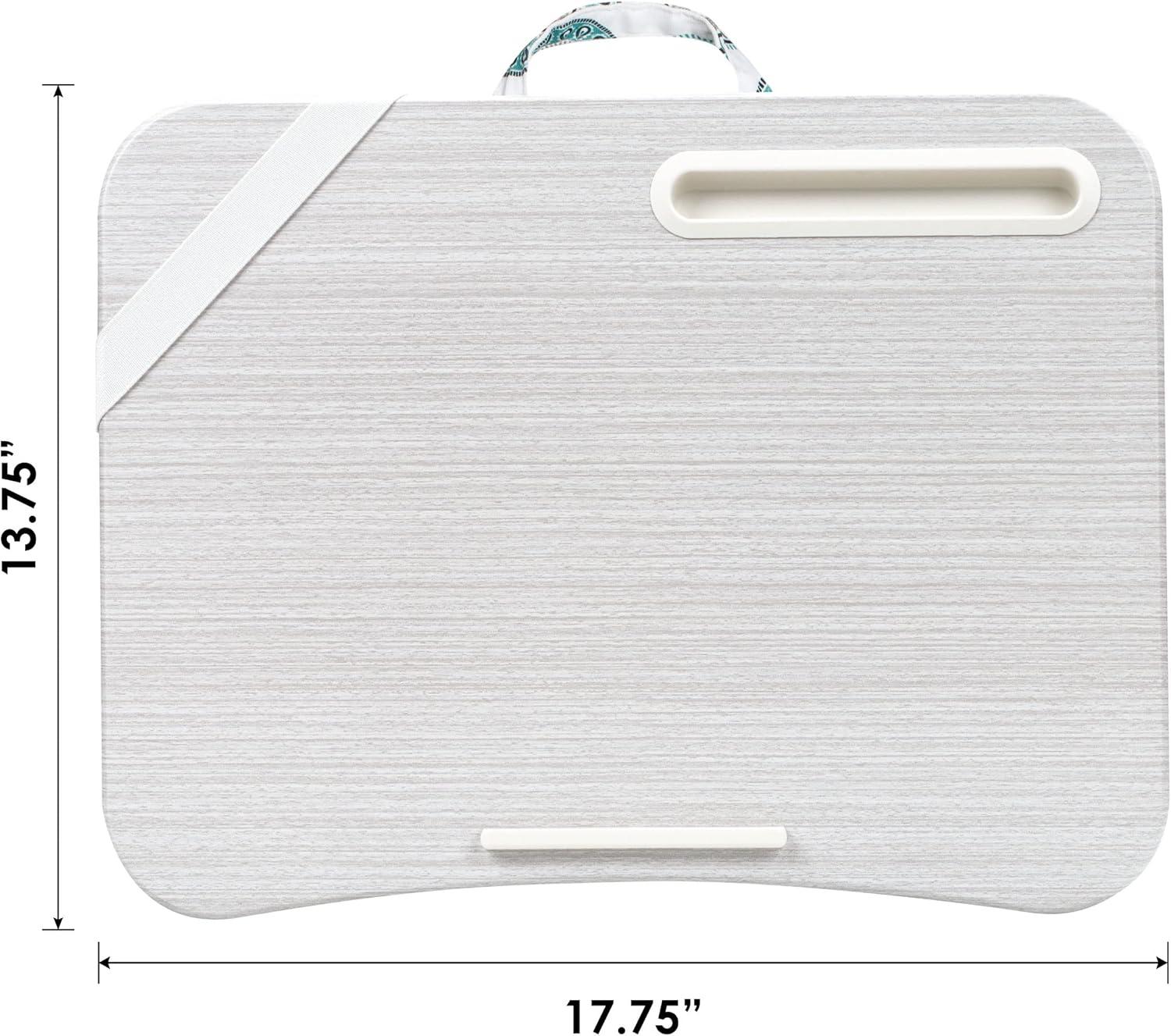 imageLAPGEAR Designer Lap Desk with Phone Holder and Device Ledge  Buffalo Check  Fits up to 156 Inch Laptops  Style No 45428Medallion