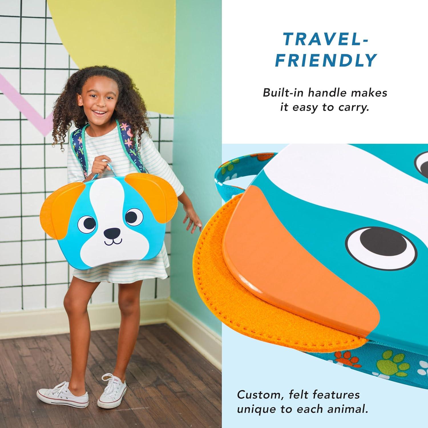 imageLAPGEAR Lap Pets Lap Desk for Lil Kids  Puppy  Fits up to 116 Inch Laptops  Style No 46741