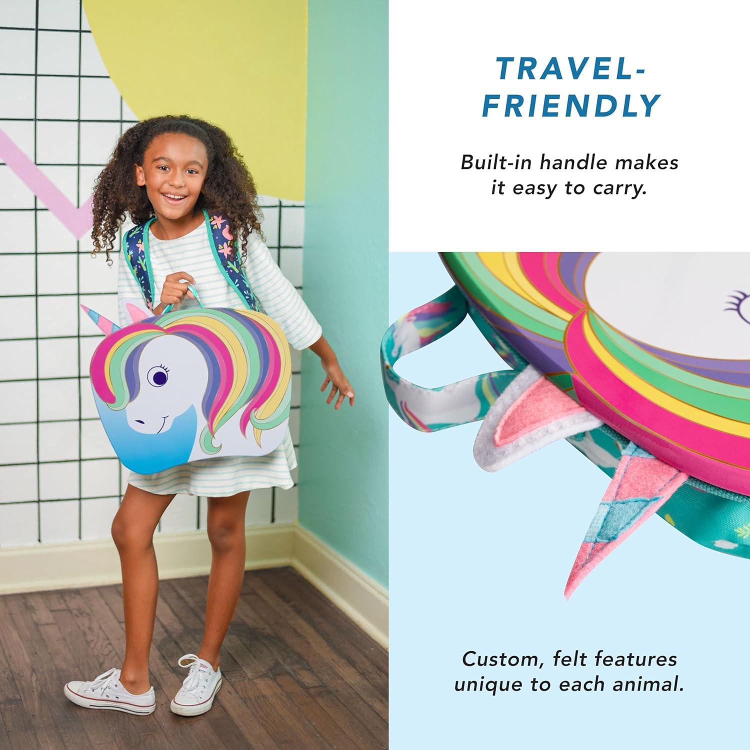 imageLAPGEAR Lap Pets Lap Desk for Lil Kids  Unicorn  Fits up to 116 Inch Laptops  Style No 46747Unicorn