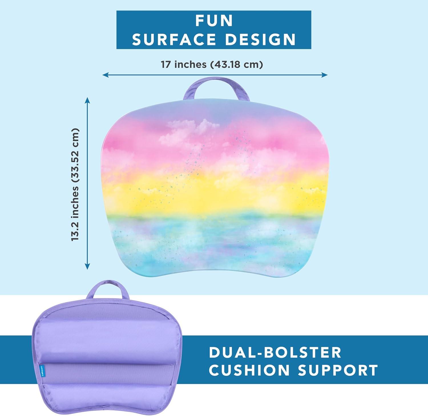 imageLAPGEAR MyStyle Portable Lap Desk with Cushion  Unicorn  Fits up to 156 Inch Laptops  Style No 45357Sunset Watercolor