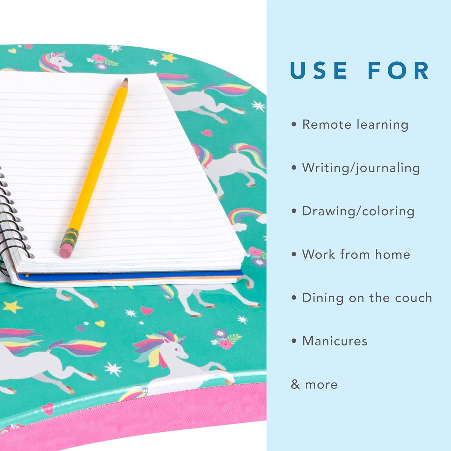imageLAPGEAR MyStyle Portable Lap Desk with Cushion  Unicorn  Fits up to 156 Inch Laptops  Style No 45357Unicorn