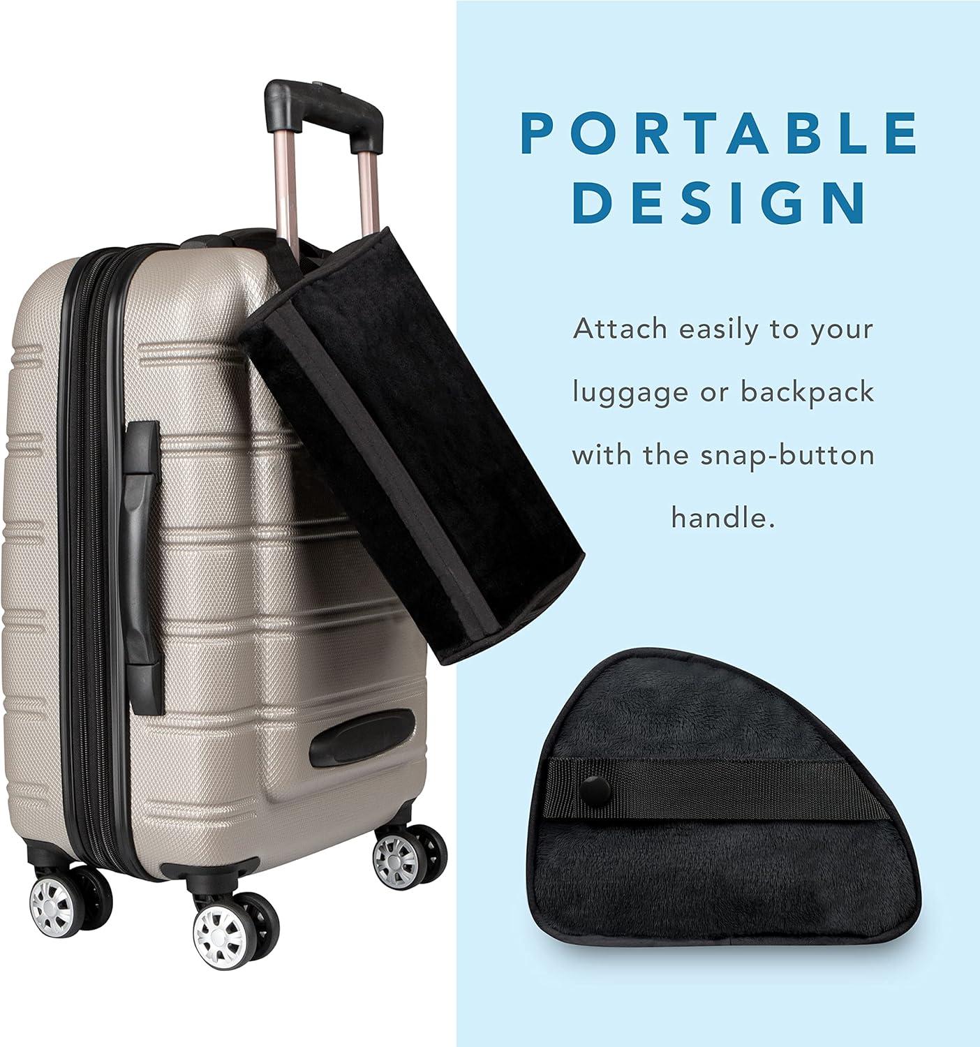 imageLapGear Original Microbead Tablet Pillow Stand with Phone Pocket  Black  Fits Most Tablets  Style No 35068Black