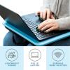 imageLAPGEAR Compact Lap Desk  Fits up to 15 Inch Laptops  Black  Style No 43108Alaskan Blue