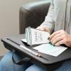 imageLAPGEAR Compact Lap Desk  Fits up to 15 Inch Laptops  Black  Style No 43108Black