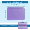 imageLAPGEAR Compact Lap Desk  Fits up to 15 Inch Laptops  Black  Style No 43108Purple Amethyst
