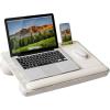 imageLAPGEAR Home Office Pro Lap Desk with Wrist Rest Mouse Pad and Phone Holder  Taj Mahal Marble  Fits up to 156 Inch Laptops  Style No 91601Taj Mahal Marble