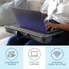 imageLAPGEAR Original Lap Desk  Large 179 x 13  Fits Up to 173 Laptops  Cushioned with Device Ledge Pencil Tray ampamp Handle  Portable ampamp Lightweight  Charcoal  Style No 45155Charcoal