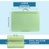 imageLAPGEAR Original Lap Desk  Large 179 x 13  Fits Up to 173 Laptops  Cushioned with Device Ledge Pencil Tray ampamp Handle  Portable ampamp Lightweight  Charcoal  Style No 45155Sage Green