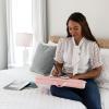 imageLAPGEAR Original Lap Desk  Large 179 x 13  Fits Up to 173 Laptops  Cushioned with Device Ledge Pencil Tray ampamp Handle  Portable ampamp Lightweight  Charcoal  Style No 45155Rose Quartz
