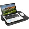 imageLAPGEAR Original Lap Desk  Large 179 x 13  Fits Up to 173 Laptops  Cushioned with Device Ledge Pencil Tray ampamp Handle  Portable ampamp Lightweight  Charcoal  Style No 45155Black