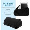 imageLapGear Original Microbead Tablet Pillow Stand with Phone Pocket  Black  Fits Most Tablets  Style No 35068Black