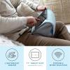 imageLapGear Tablet Pillow Stand  11quot Slot for iPads Galaxy Tabs Kindles EReaders ampamp Phones  Cushioned Holder with Storage Pocket ampamp Handle  Sky Blue  Style No 33103Sky Blue