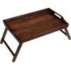 imageROSSIE HOME Extra Large Bamboo Bed Tray Lap Tray Lap Desk with Phone Holder  Fits up to 173 Inch Laptops and Most Tablets  Natural  Style No 78107Java Bamboo