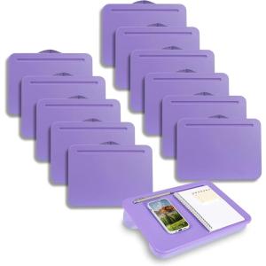 imageLAPGEAR Compact Lap Desk  Fits up to 15 Inch Laptops  Black  Style No 43108Purple Amethyst