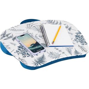 imageLAPGEAR MyStyle Portable Lap Desk with Cushion  Unicorn  Fits up to 156 Inch Laptops  Style No 45357Blue Garden