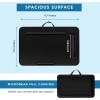 imageLAPGEAR Sidekick Lap Desk with Device Ledge and Phone Holder  Black  Fits up to 156 Inch Laptops  Style No 44218Black