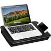 imageLAPGEAR Sidekick Lap Desk with Device Ledge and Phone Holder  Black  Fits up to 156 Inch Laptops  Style No 44218Black