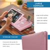 imageLAPGEAR Ergonomic Pro 20 Lap Desk with 9 Adjustable Heights Builtin Mouse Pad amp Phone Slot  Full Microbead Cushion Storage Pocket  Fits Laptops up to 156  Gray  Style No 49505Dusty Rose