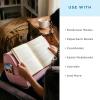 imageLAPGEAR Book Pillow  Lap Reading Cushion with Builtin Book Stand  Fits 6x9 Books amp Similar Sizes  Denim Blue  Style No 33203Pink
