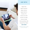 image:imageLAPGEAR Tablet Pillow Stand  11 Slot for iPads Galaxy Tabs Kindles EReaders amp Phones  Cushioned Holder with Storage Pocket amp Handle  Almond  Style No 33107Sage Green