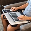 image:imageLAPGEAR Home Office Pro Lap Desk with Wrist Rest Mouse Pad and Phone Holder  Slate Blue  Fits up to 156 Inch Laptops  Style No 91623White Marble