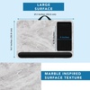 image:imageLAPGEAR Home Office Pro Lap Desk with Wrist Rest Mouse Pad and Phone Holder  Slate Blue  Fits up to 156 Inch Laptops  Style No 91623White Marble